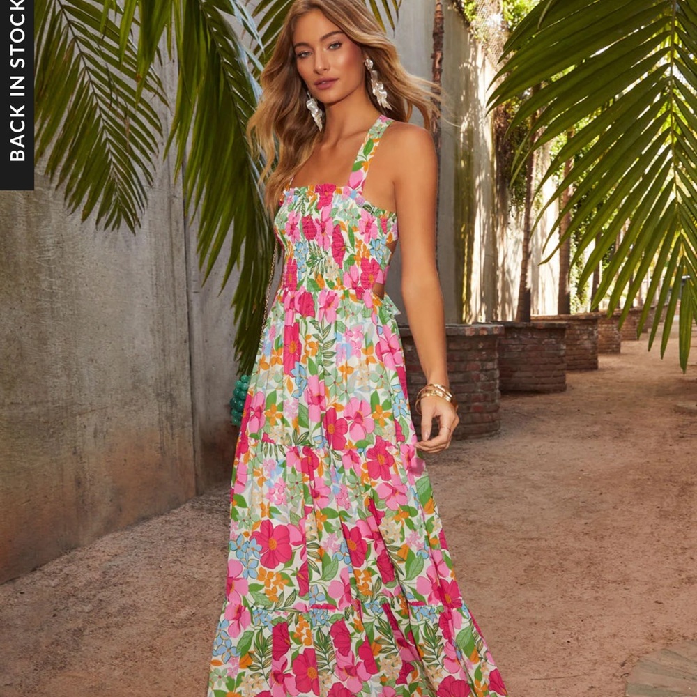 Emelia Floral Maxi Dress